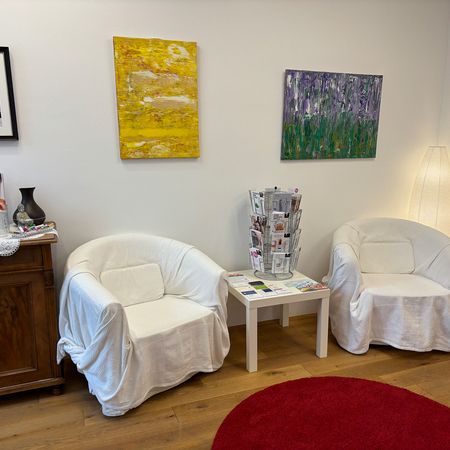 Wartebereich in unserer Ordination